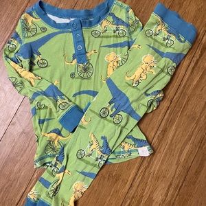 COPY - Munki munki dinosaur pajama set, 3t